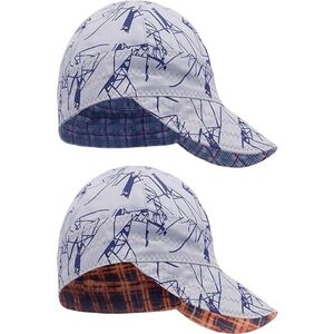 Welding Caps, Size 7.375 2-Pack Flame Resistant S CAT2 Cotton